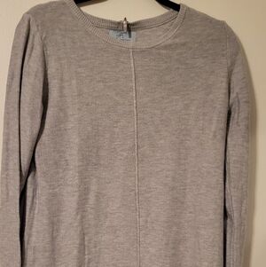 Gray Long Sleeve Sweater